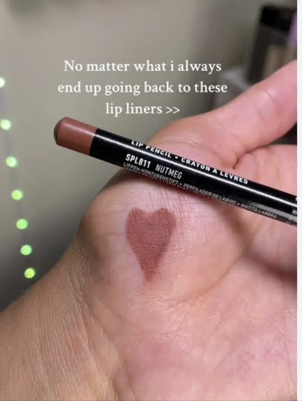 🧚‍♀️NUTMEG NYX Cosmetics Slim Lip Liner NWT